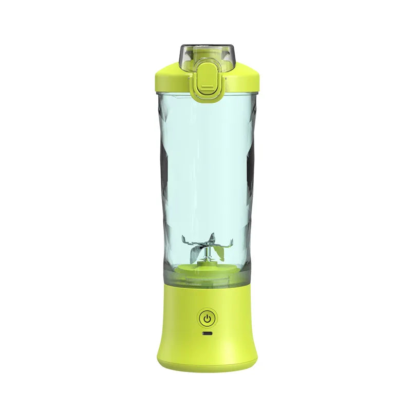 Portable Blender Juicer – Personal-Size Blender for Shakes and Smoothies with 6 Blades