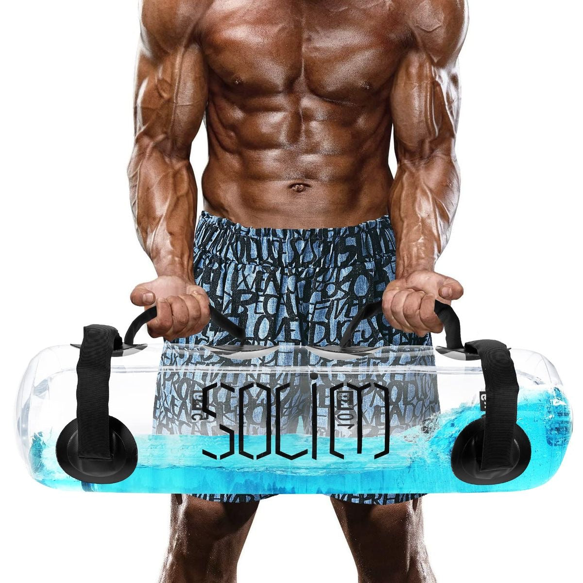 Trademark Innovations Water Weight Bags Water Workout Equipment Aqua Training Bag Weight Training Equipment Max 33lbs